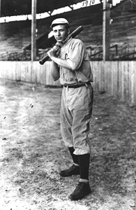 Julius Leo Mack, Jr. in his baseball uniform: Jacksonville, Florida (1910)