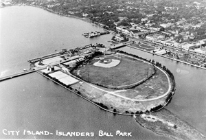 City Island and Islanders Ball Park: Daytona Beach, Florida (193-)