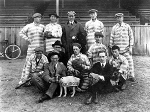 Gaumont Motion Picture Studios Baseball team in Burpee Park: Jacksonville, Florida (1916)