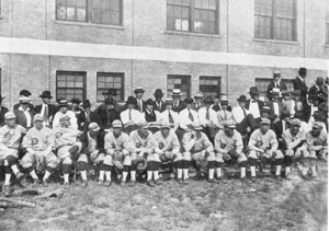 Cincinnati "Reds" in training at Stetson University Ball Park: Deland, Florida (1923)