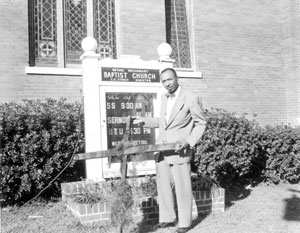 Reverend C. K. Steele at the Bethel Missionary Baptist Church: Tallahassee, Florida (1957)