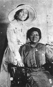 Eartha M.M. White and her mother Clara White: Jacksonville, Florida (1910)