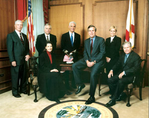 Governor John Ellis Bush and cabinet : Tallahassee, Florida (2001)