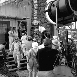 Filming of TV series Gentle Ben: Miami, Florida (1967)