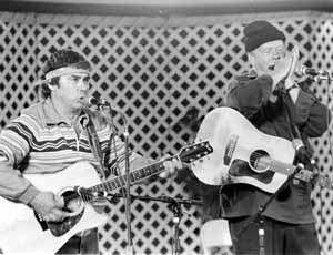 Seminole chairman and popular singer Jim Billie performing at the Florida Folk Festival: White Springs, Florida (1986)