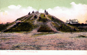Pre-Columbian shell mound in St. Petersburg, Florida (c. 1900)