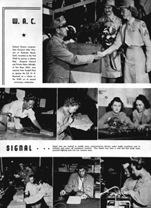 Seven views of WAC and signal corps: Tyndall Field, Florida (1943?)