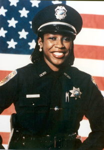 Portrait of North Miami Police Department officer Lynette Anita Hodge (1993)