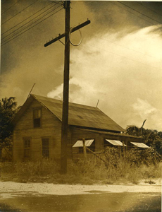 2. …of this house at the foot of Oak Street. Electricity is available but cannot be paid for…