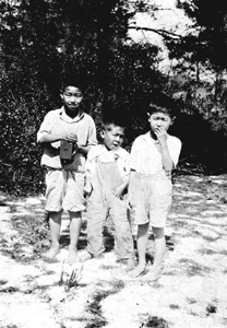 Three boys from Yamato, Florida (ca. 1920)