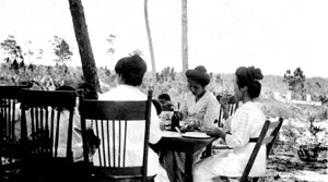 Kobayashi family having Sunday dinner: Yamato, Florida (ca. 1920)