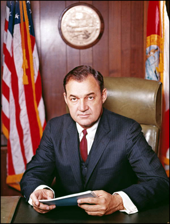 Portrait of Governor Claude Kirk: Tallahassee, Florida (1967)