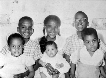 Six unidentified children: Tallahassee, Florida (1960s)