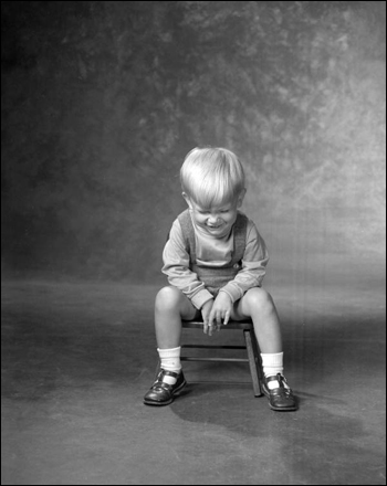 Portrait of 2 ½ year old Greg Hansen: Tallahassee, Florida (July 1967)