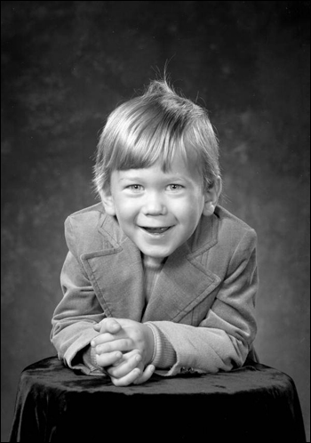 Portrait of 3-year-old Duncan Dashiff: Tallahassee, Florida (1971)