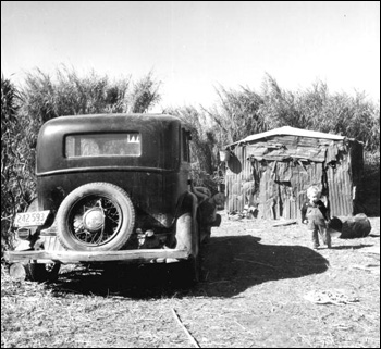 Dwelling for migrant workers: Belle Glade, Florida (1939)