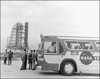 NASA tour of the Kennedy Space Center (19--)