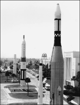 View of Patrick Air Force base (1966)