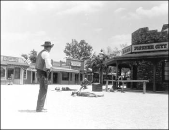 Wild west show at Pioneer City: Davie, Florida (1967)