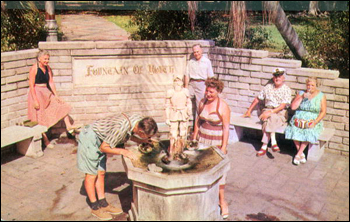 "Fountain of Youth" in Waterfront Park: Saint Petersburg, Florida (19--)