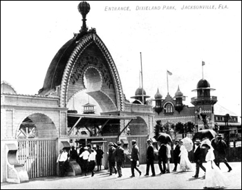 Entrance to Dixieland Park: Jacksonville, Florida (191-?)