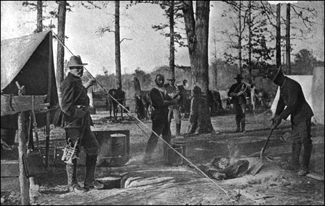 Cooking for the 9th U.S. Cavalry (1898)