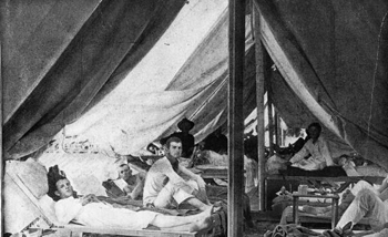 Fever wards at the division hospital: Jacksonville, Florida (1898)