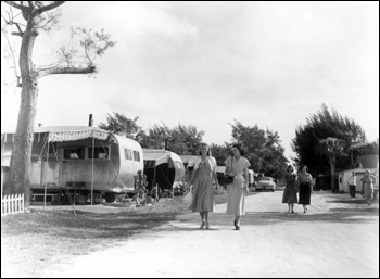 View of the Sarasota Trailer Park: Sarasota, Florida (1948)