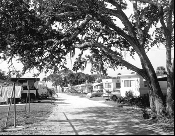 Trailer park: Cape Canaveral, Florida (1958)