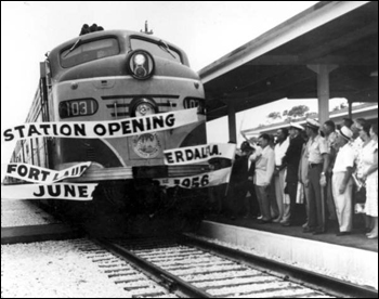 Station opening: Fort Lauderdale, Florida (1956)