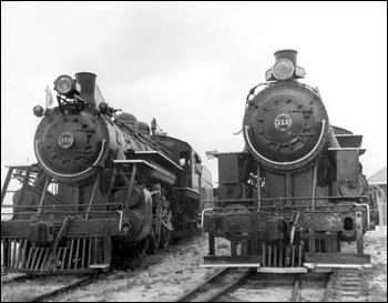 Gold Coast Railroad engines 153 and 113 : Fort Lauderdale, Florida (ca. 1970)