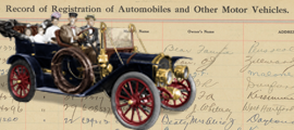 Early Auto Registrations, 1905-1917