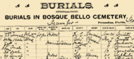 Fernandina Death & Burial Records, 1896-1916