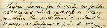 Excerpt from Claude Rahn’s diary, March 1918