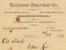 Steamboat Company Documents, 1885, 1887