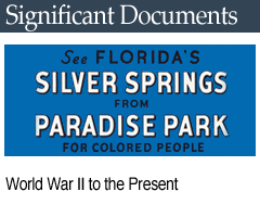 Related Exhibits: Significant Documents: World War II to the Present