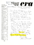 Letter from Luann Bennett to Senator Bruce Smathers Regarding Equal Rights Amendment, 1974