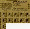 World War II-era Basic Mileage Gasoline Ration Stamps