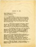 Letter from Mary McLeod Bethune to Josephine T. Washington, 1946