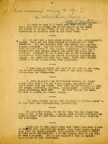 Draft of Interview Questions for Mary McLeod Bethune, ca. 1939