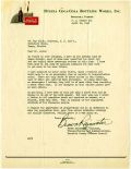 Letter from Brown Rainwater to Guy Allen, 1942