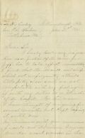 Letter of Resignation from C. P. Murdock to Governor William Bloxham, 1881