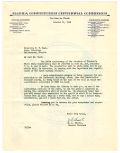 Correspondence Between J. L. Sharit and W. T. Cash, 1938