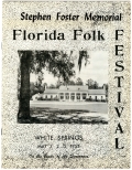 3rd Annual Florida Folk Festival Program, 1955