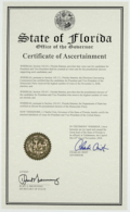 Certificate Ascertaining Presidential Electors, 2008