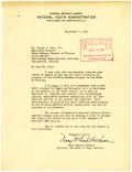 Letter from Mary McLeod Bethune to George L. Burr Jr., September 4, 1941