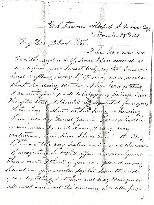 Louis James M. Boyd Letter