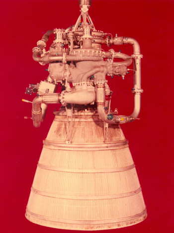 Rocket engine developed by Pratt and Whitney Aircraft (1959)