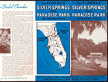 Brochure for Paradise Park, a segregated African-American tourist attraction