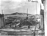 St. Johns Lock construction